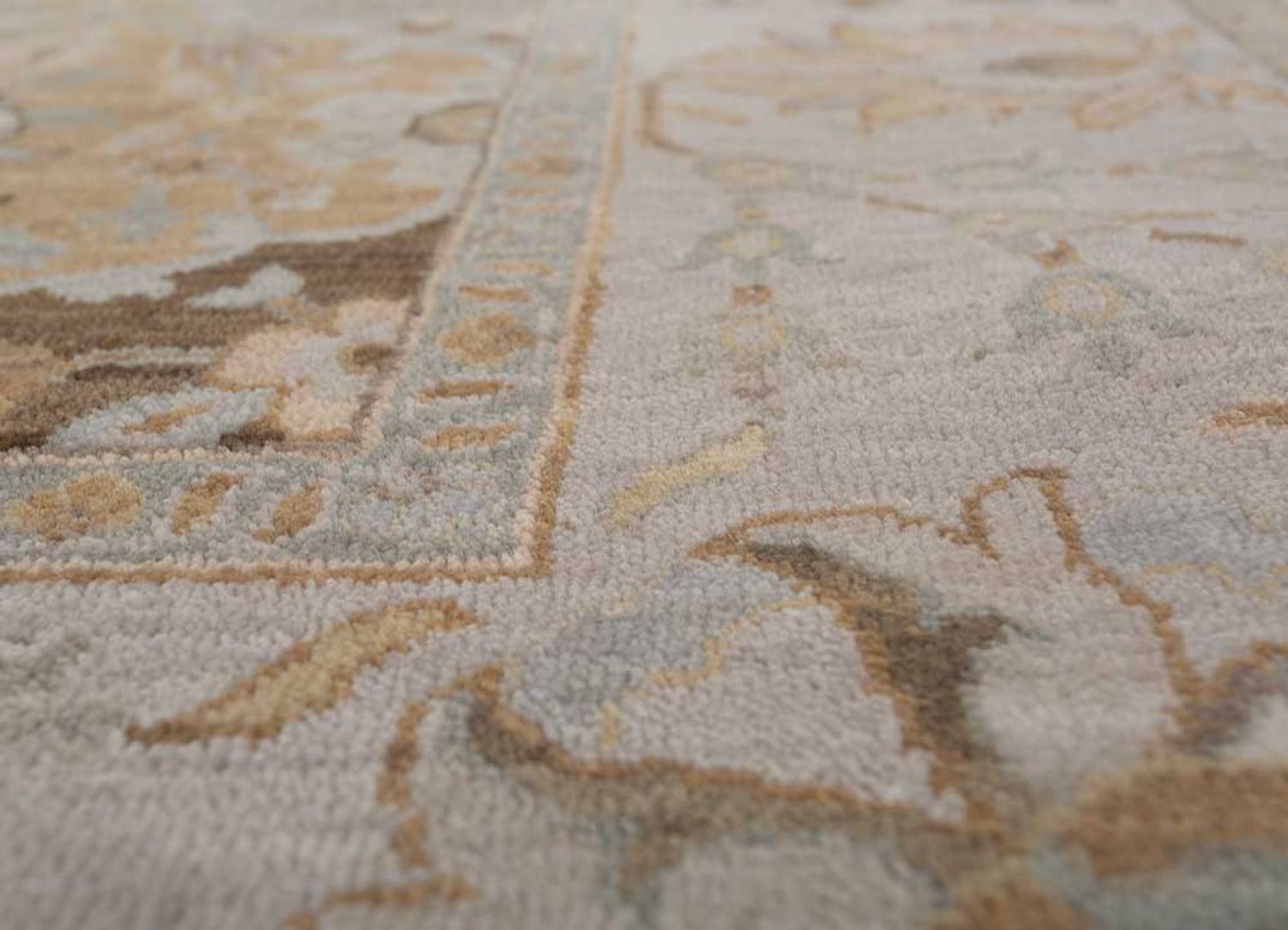 Alfombra de lana - 300 x 240 cm - beige oscuro