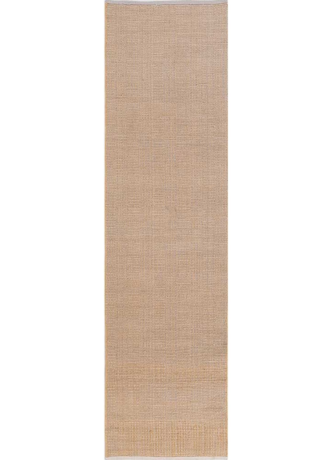 Tapis de couloir Tapis en sisal - 240 x 60 cm - beige