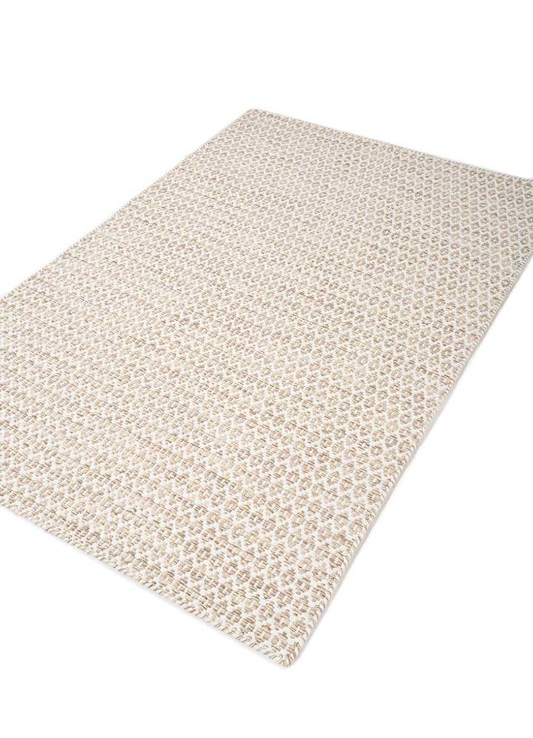 Alfombra de lana - 180 x 120 cm - gris claro