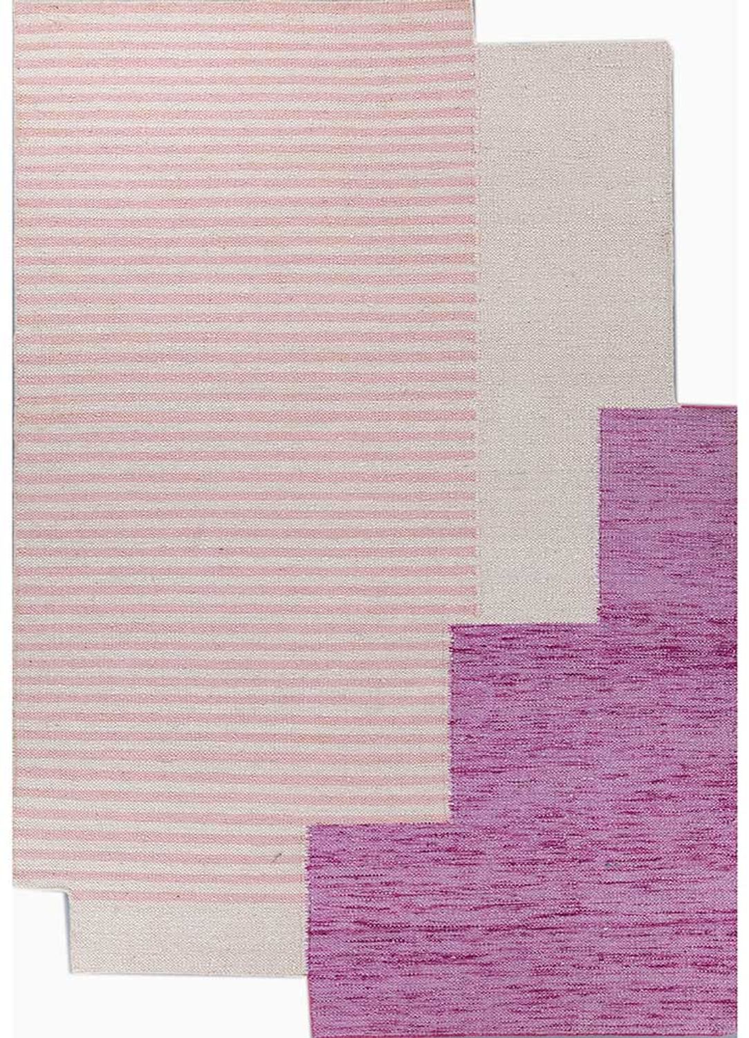 Tapis en laine originale  - 270 x 180 cm - multicolore