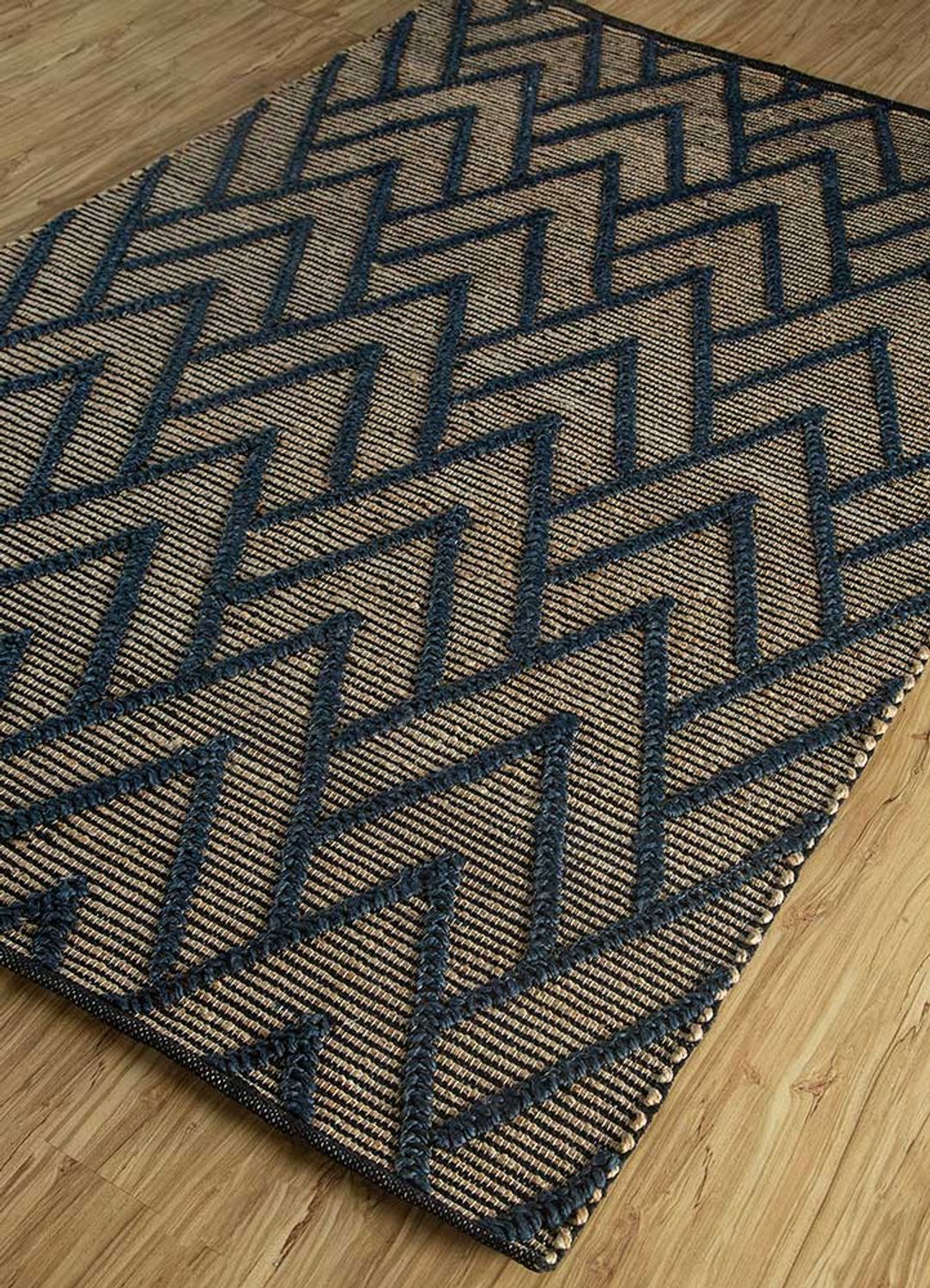 Alfombra de sisal - 240 x 150 cm - antracita