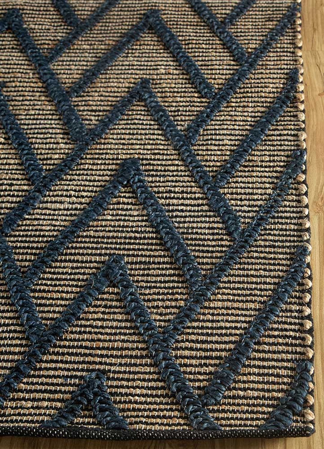 Alfombra de sisal - 240 x 150 cm - antracita