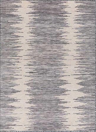 Alfombra de lana - 240 x 150 cm - gris