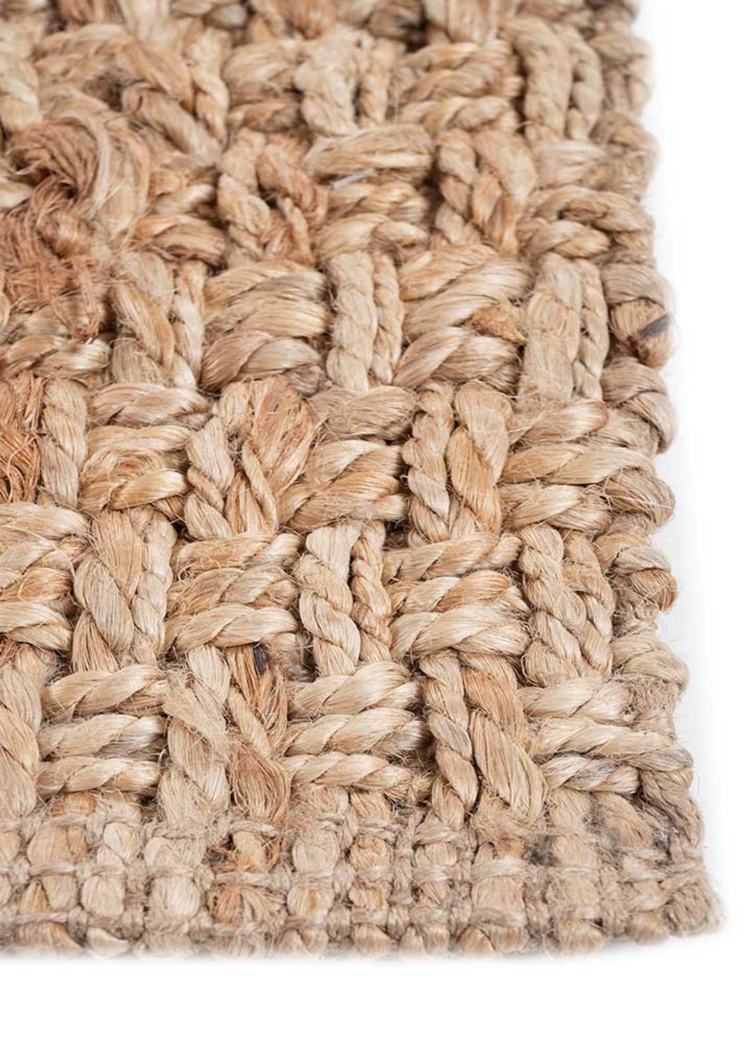 Alfombra de sisal - 240 x 150 cm - beige oscuro