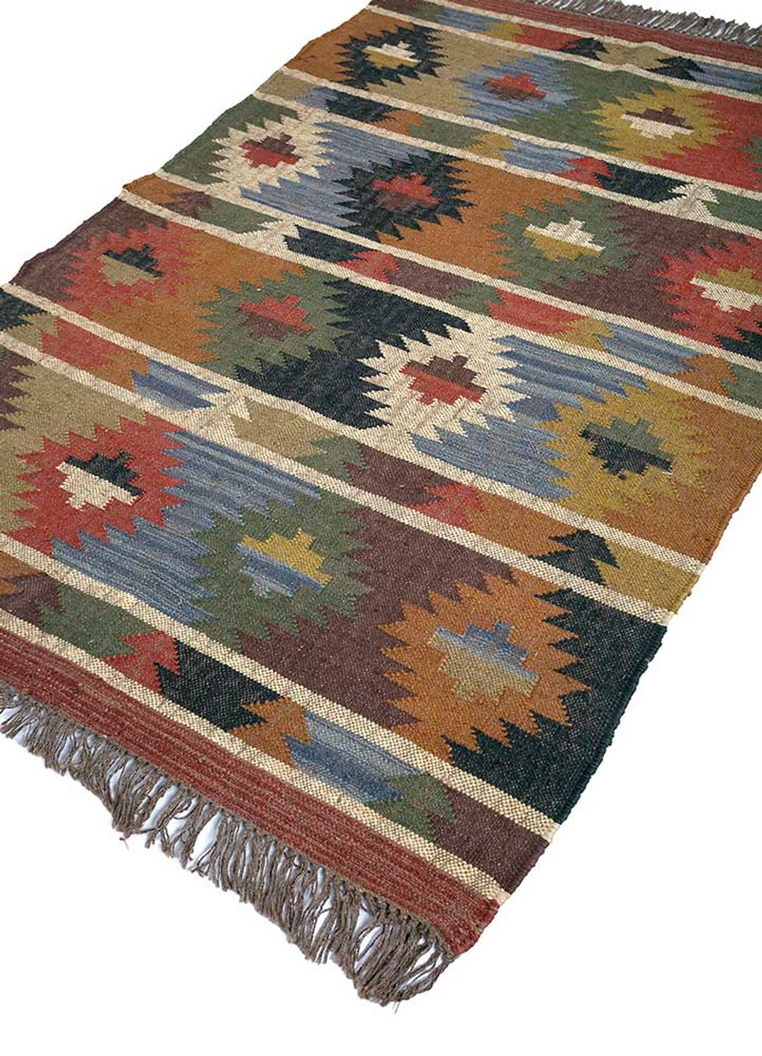 Alfombra de sisal - 180 x 120 cm - multicolor