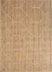 Tapis en sisal - 225 x 165 cm - beige foncé