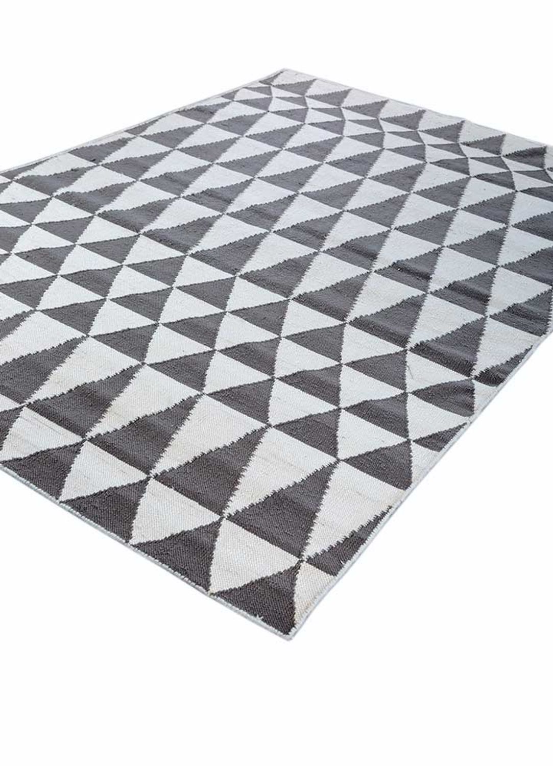 Alfombra de viscosa - 225 x 158 cm - multicolor