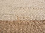 Designer tapijt speciale vorm  - 270 x 180 cm - donker beige