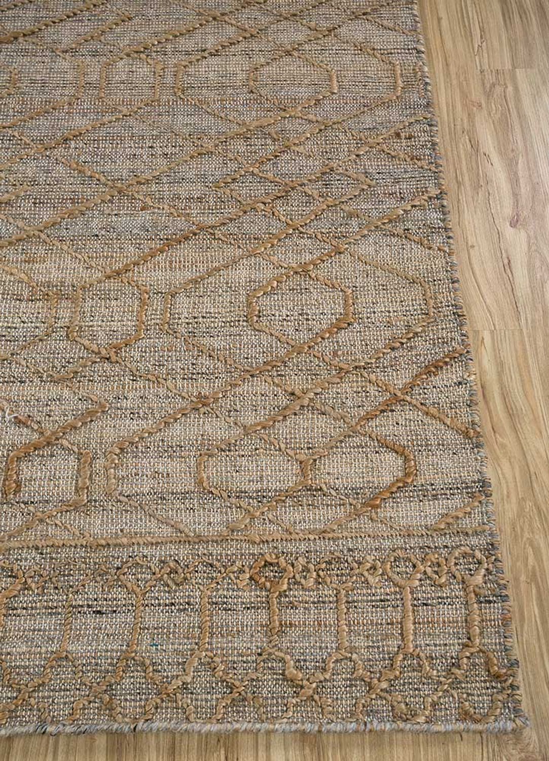 Alfombra de sisal - 300 x 240 cm - arena