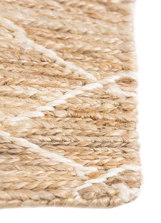 Tapete de sisal - 270 x 180 cm - bege claro