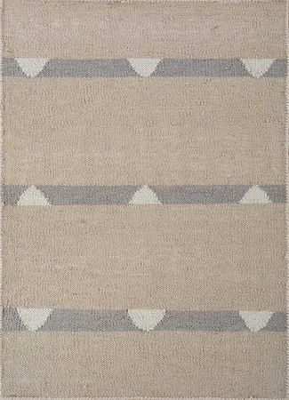 Tapis en laine - 90 x 60 cm - sable