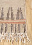 Wollen tapijt - 90 x 60 cm - licht beige