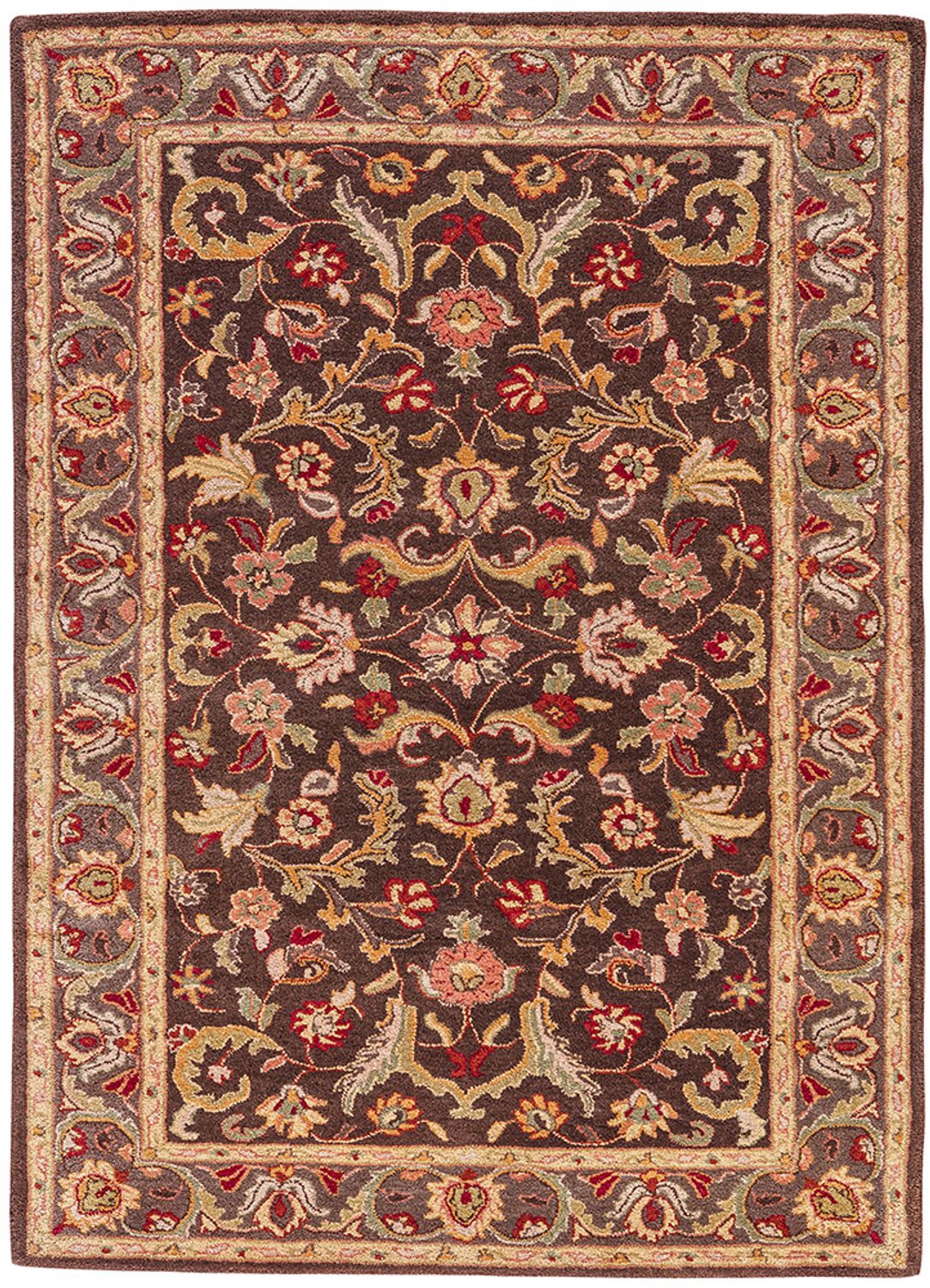 Alfombra de lana - 300 x 240 cm - beige oscuro