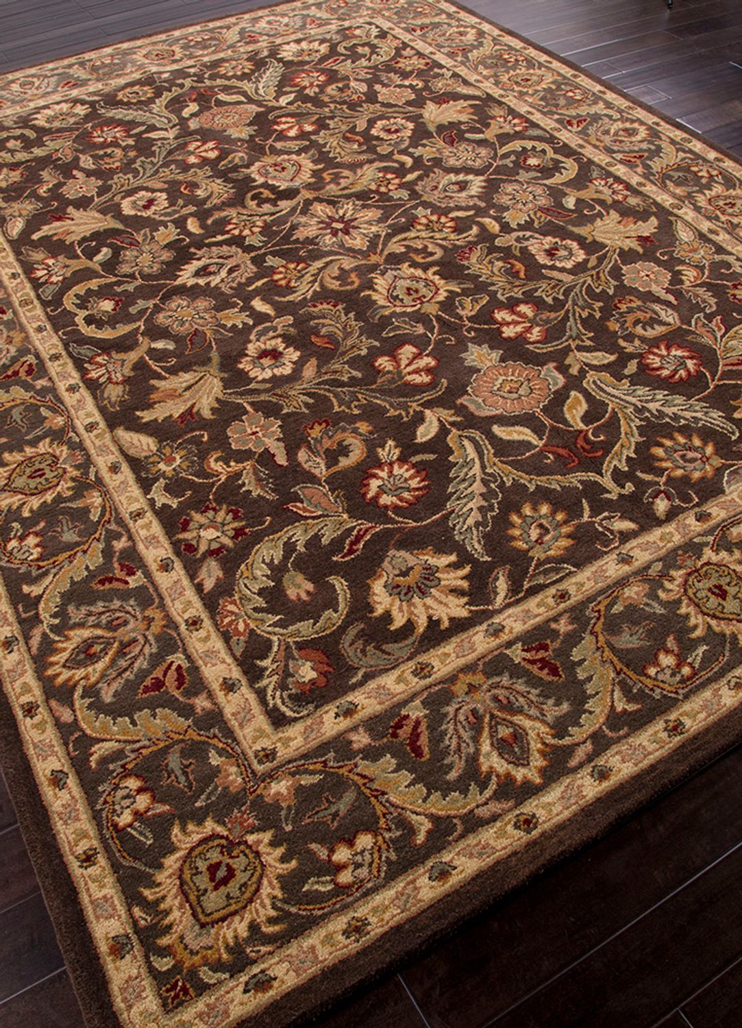 Alfombra de lana - 300 x 240 cm - beige oscuro