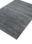 Alfombra de lana - 195 x 135 cm - gris