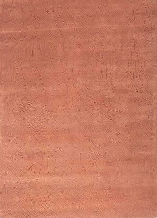 Wollteppich - 233 x 165 cm - orange