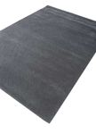 Wool Rug - 233 x 165 cm - dark grey