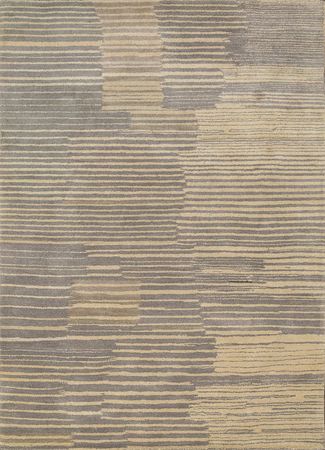 Alfombra de lana - 240 x 150 cm - gris