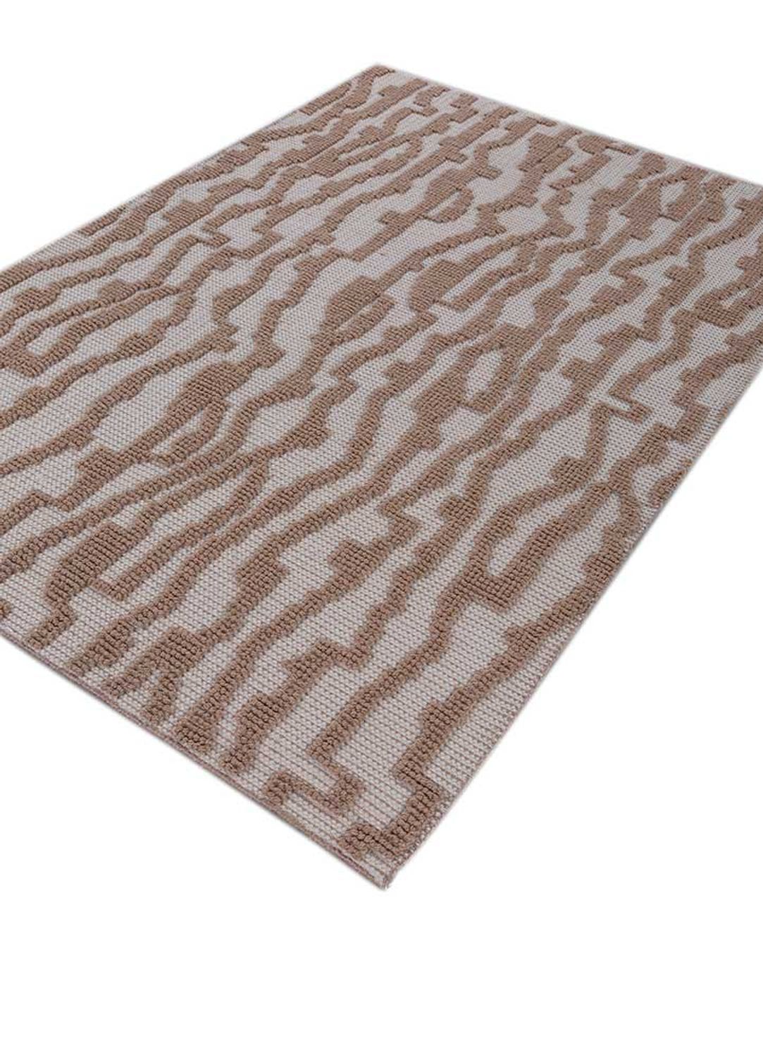 Tapis en laine - 180 x 120 cm - marron