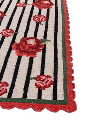 Tapete de lã - 270 x 180 cm - creme