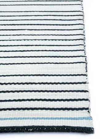 Tapete de lã - 240 x 150 cm - azul claro