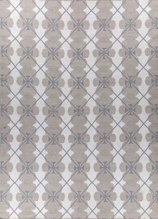 Tapis en laine - 300 x 240 cm - gris