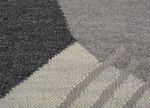 Alfombra de lana - 240 x 150 cm - gris