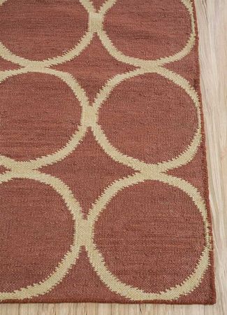 Ullteppe - 228 x 158 cm - oransje