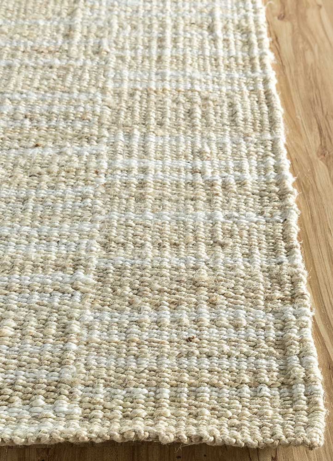 Tapis en sisal - 240 x 150 cm - crème