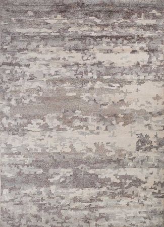 Viscose tapijt - 375 x 210 cm - grijs