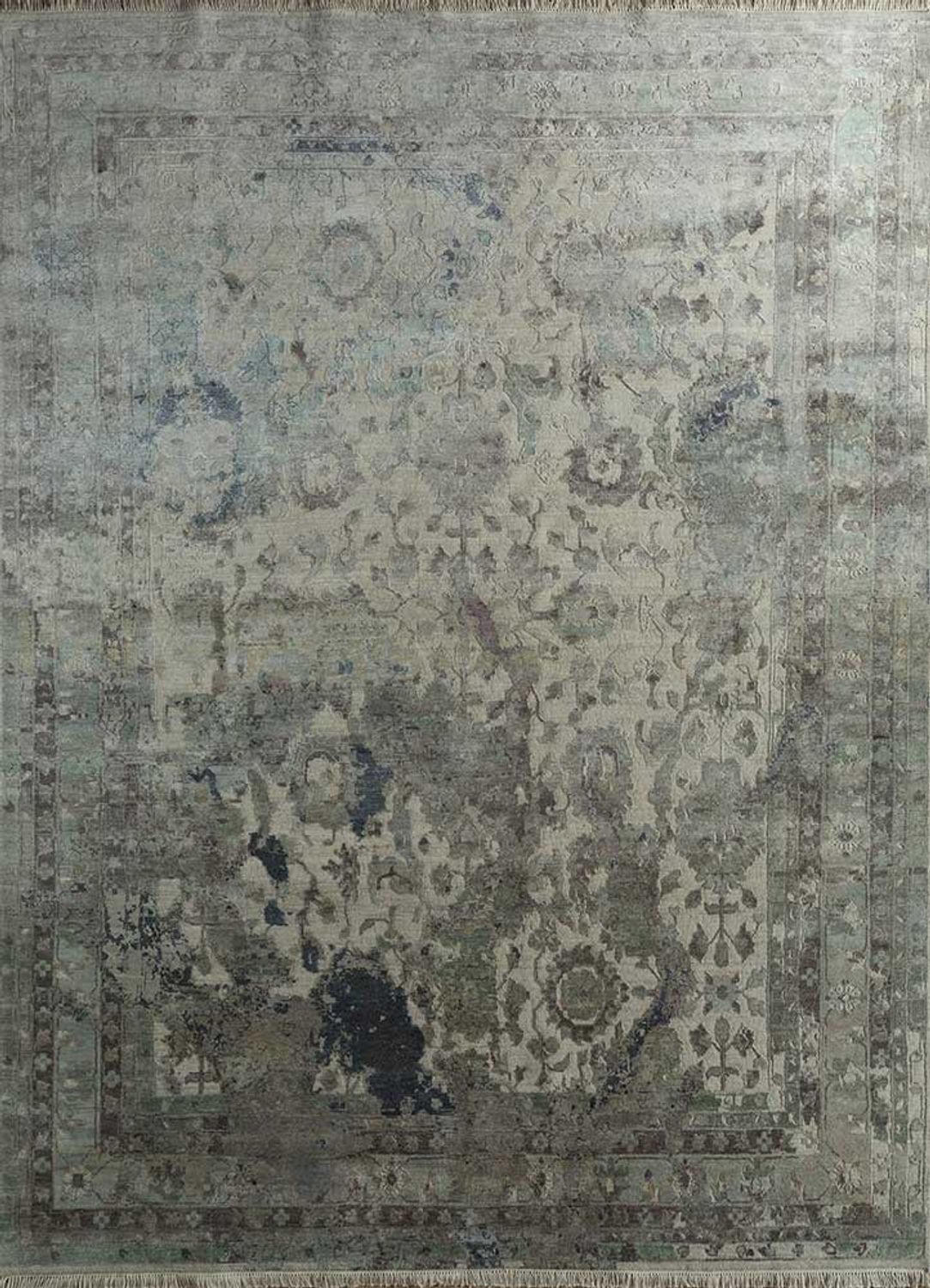 Alfombra de lana - 300 x 240 cm - crema