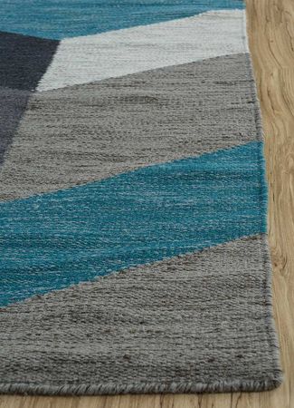 Dywan wełniany - 240 x 150 cm - wielokolorowy