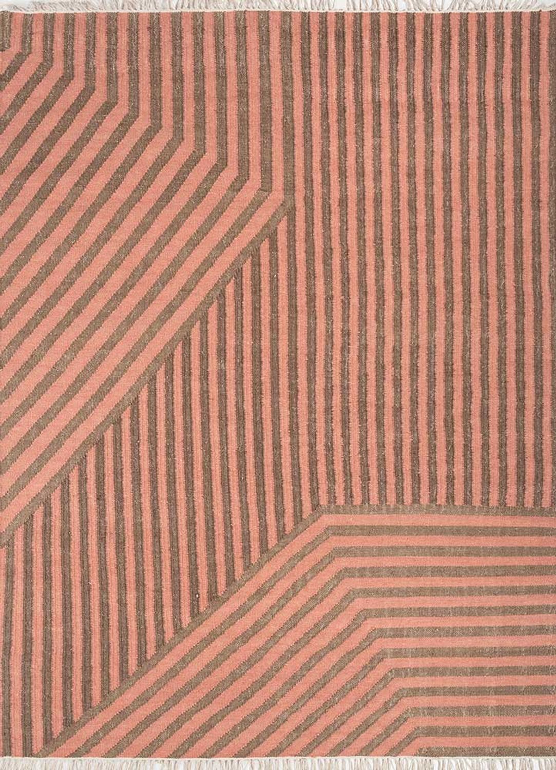 Tapis en sisal - 270 x 180 cm - orange