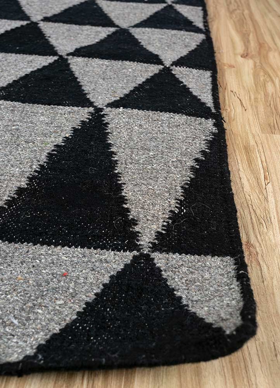 Alfombra de lana - 225 x 158 cm - multicolor