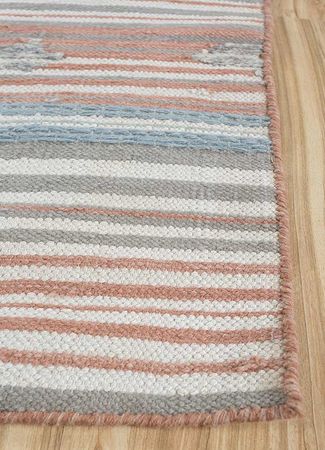 Tapete de lã - 270 x 180 cm - laranja