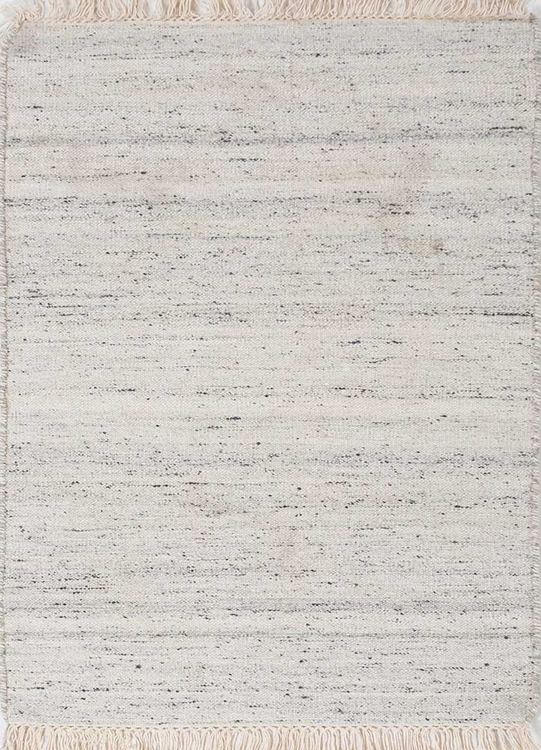 Tappeto di lana - 120 x 73 cm - crema