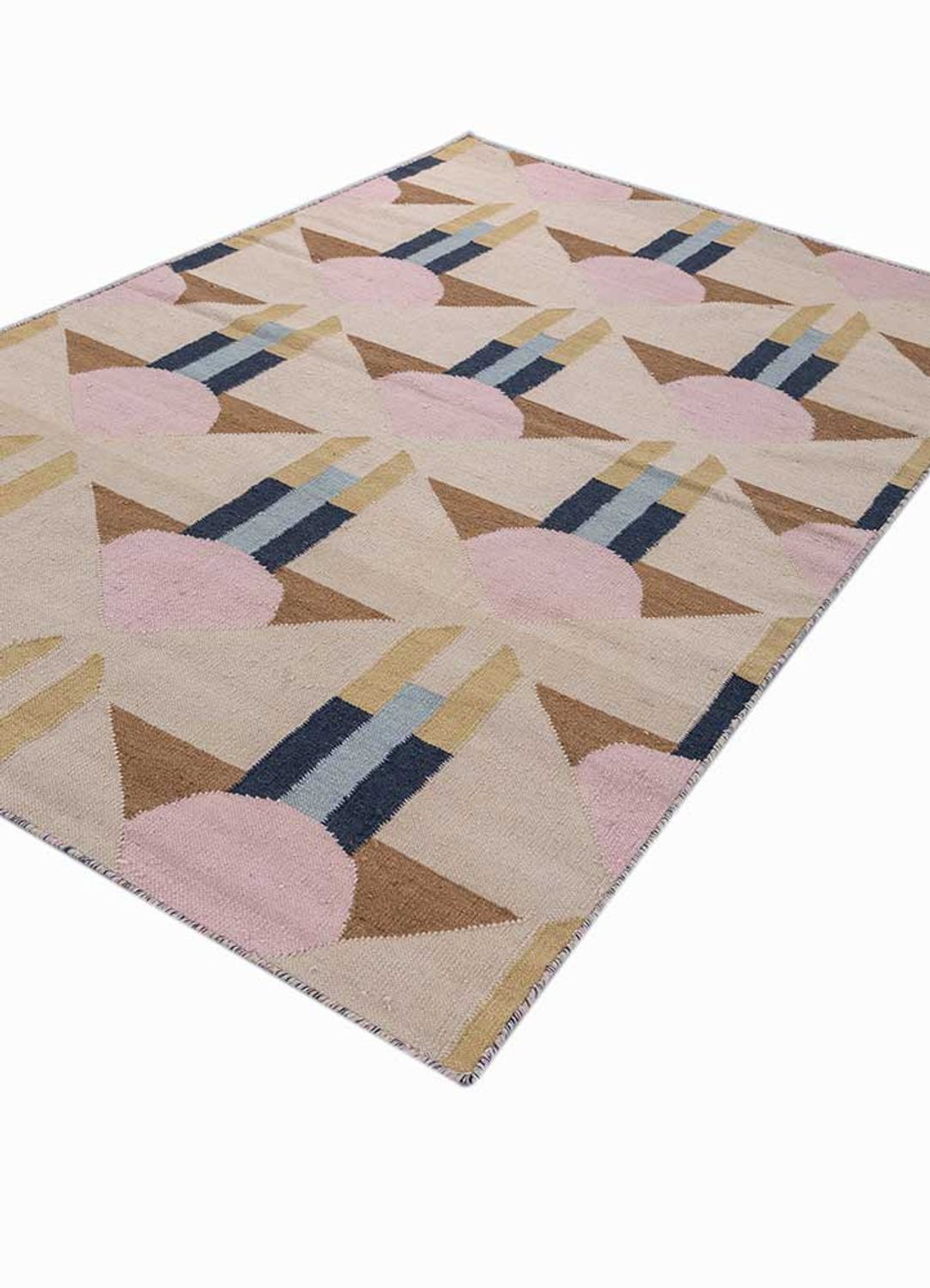 Alfombra de lana - 240 x 150 cm - rosa