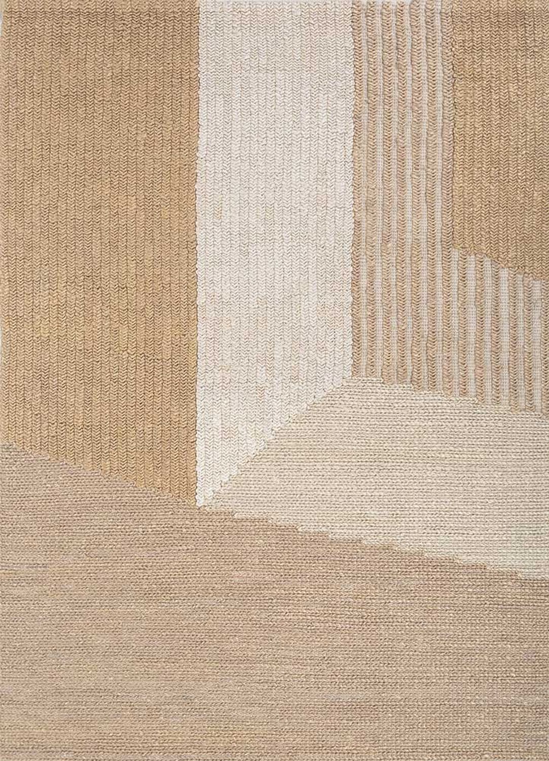 Alfombra de sisal - 270 x 180 cm - oro