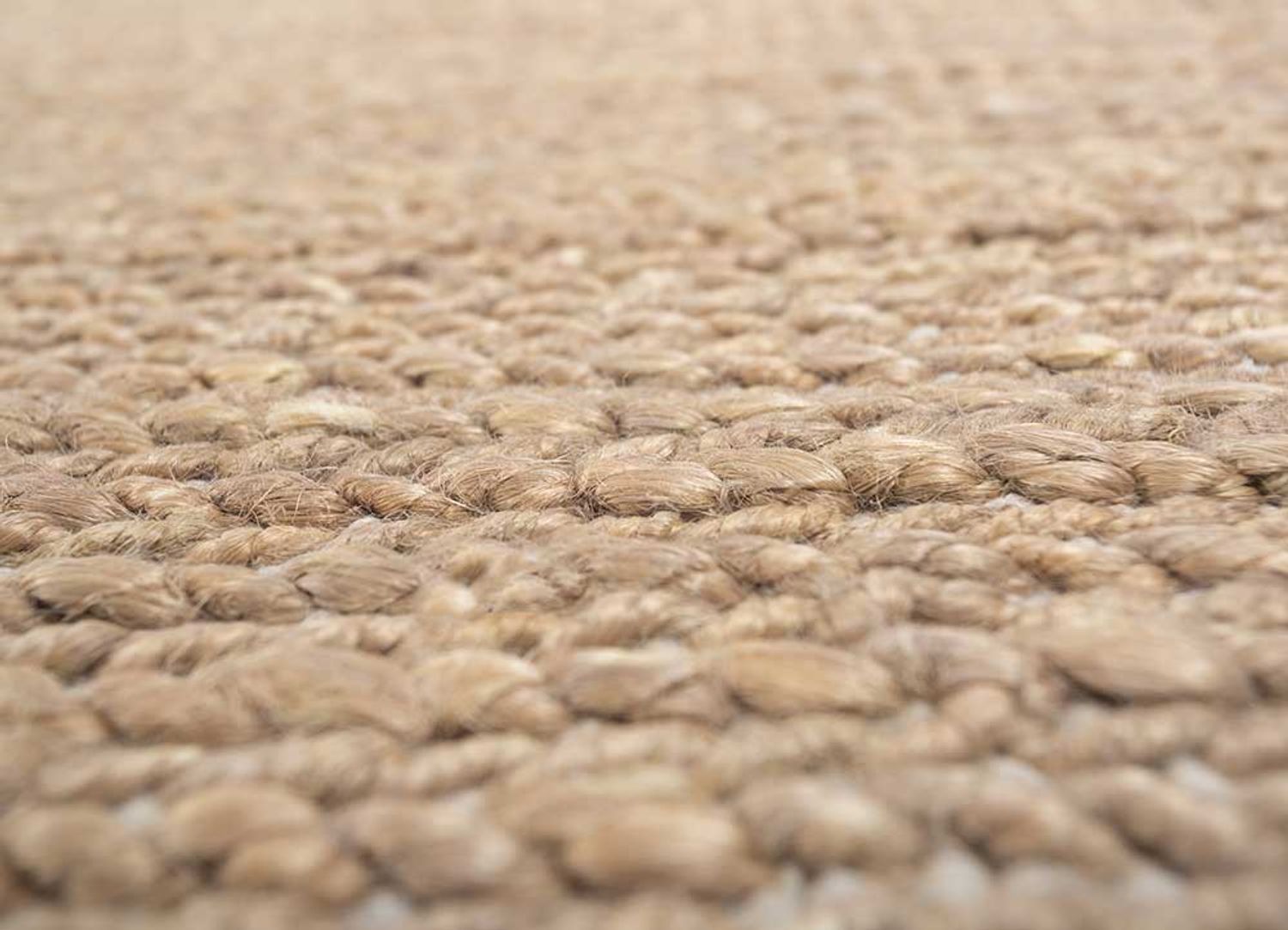 Alfombra de sisal - 270 x 180 cm - oro