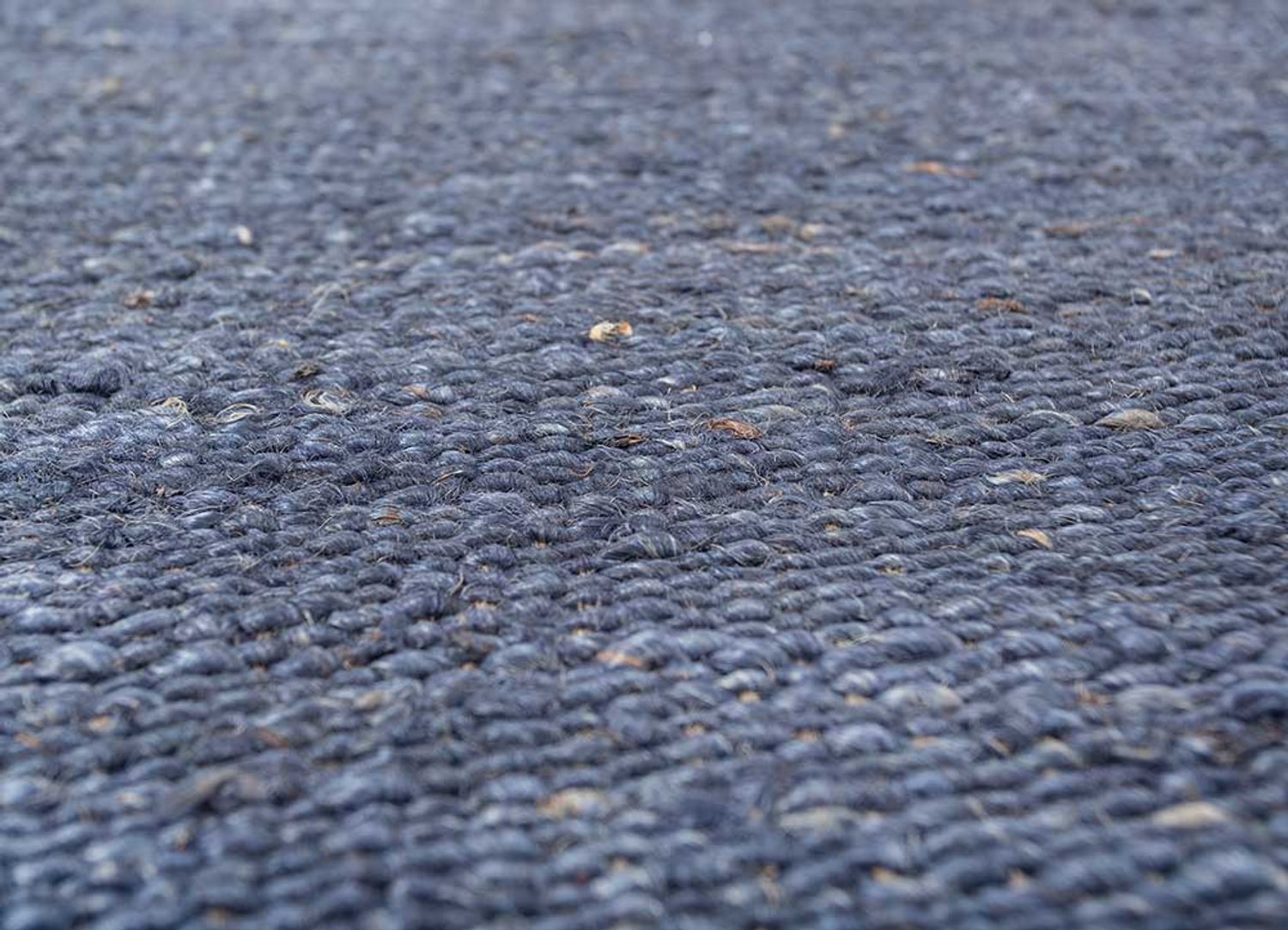 Tapis en sisal - 270 x 180 cm - bleu de mer