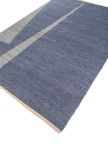 Alfombra de sisal - 270 x 180 cm - azul marino