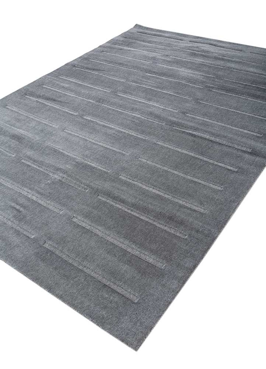 Alfombra de lana - 270 x 180 cm - gris