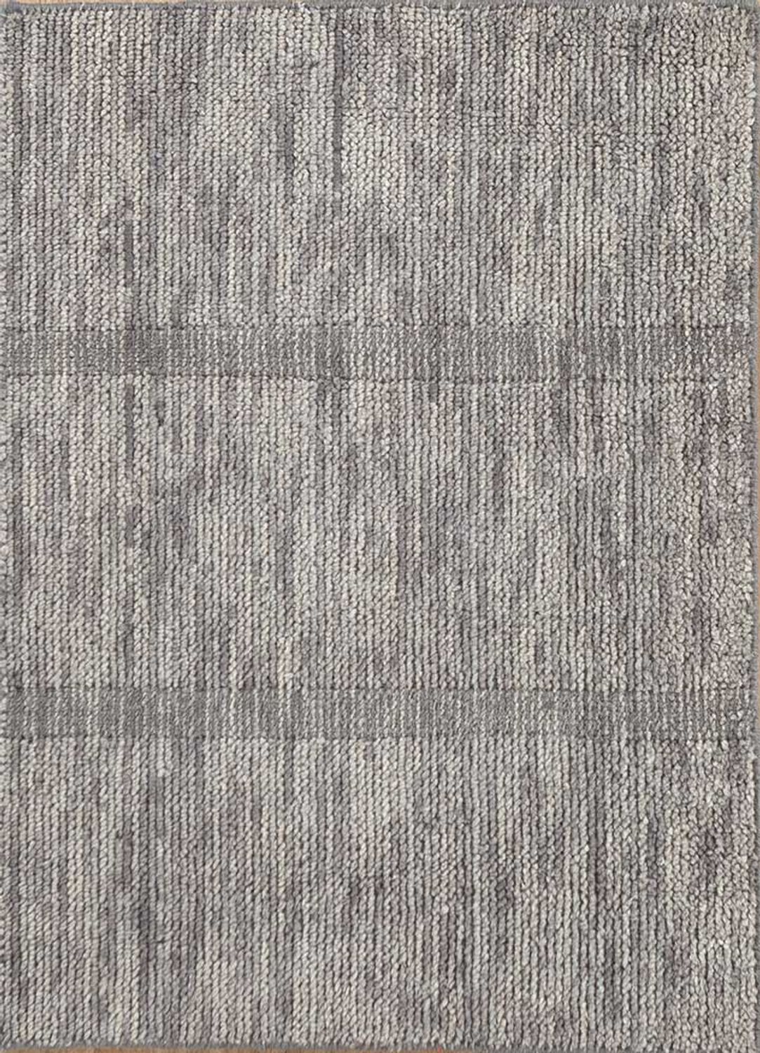 Tapis en laine - 90 x 75 cm - gris