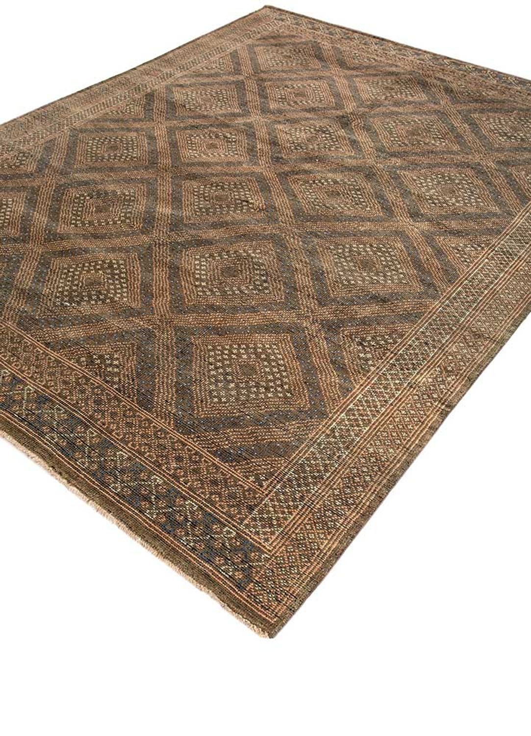 Wollen tapijt - 300 x 240 cm - donker beige