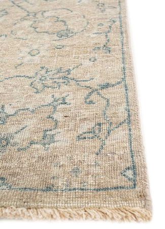 Dywan wełniany - 300 x 240 cm - złoto