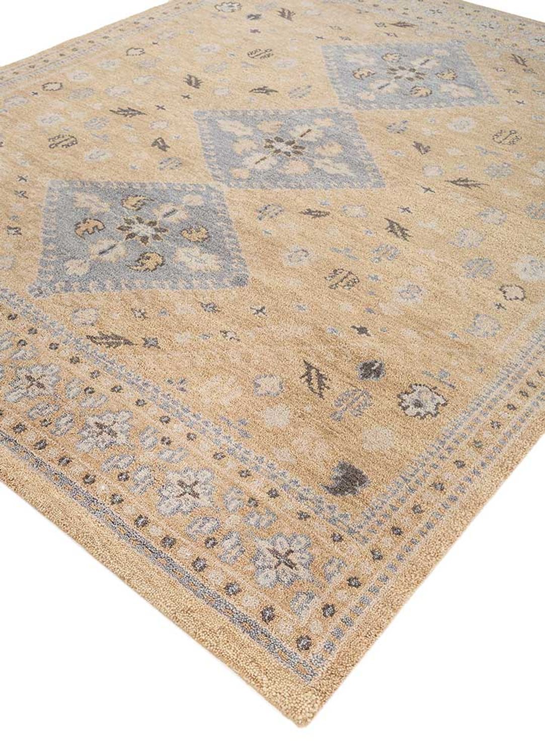 Tapis en laine - 300 x 240 cm - saumon