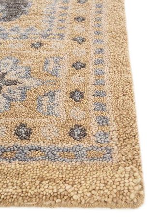 Dywan wełniany - 300 x 240 cm - łososiowy