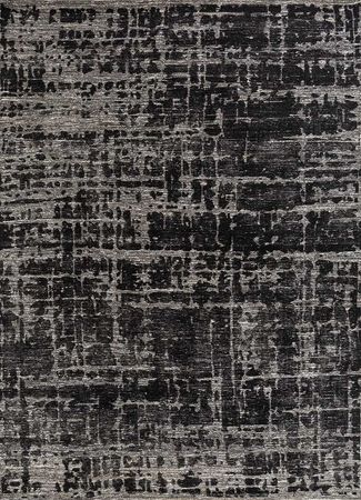 Wool Rug - 300 x 225 cm - black and white