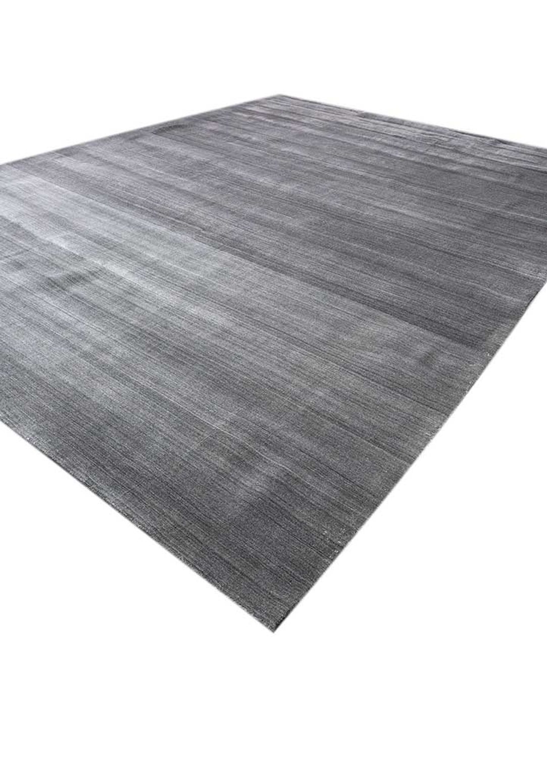 Alfombra de lana - 450 x 360 cm - gris