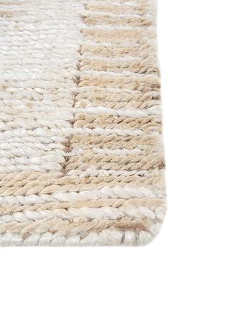 Tapete de sisal - 270 x 180 cm - creme